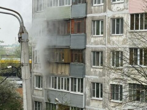 Серпуховичи самостоятельно потушили пожар в многоэтажке Новости Серпухова 