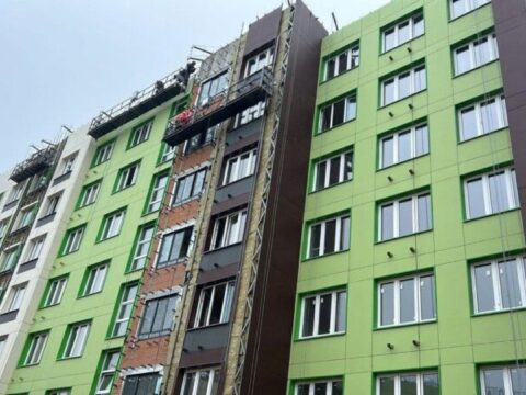 В Серпухове ведется работа по благоустройству территории домов для переселенцев Новости Серпухова 